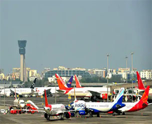 nternational airport in Lucknow